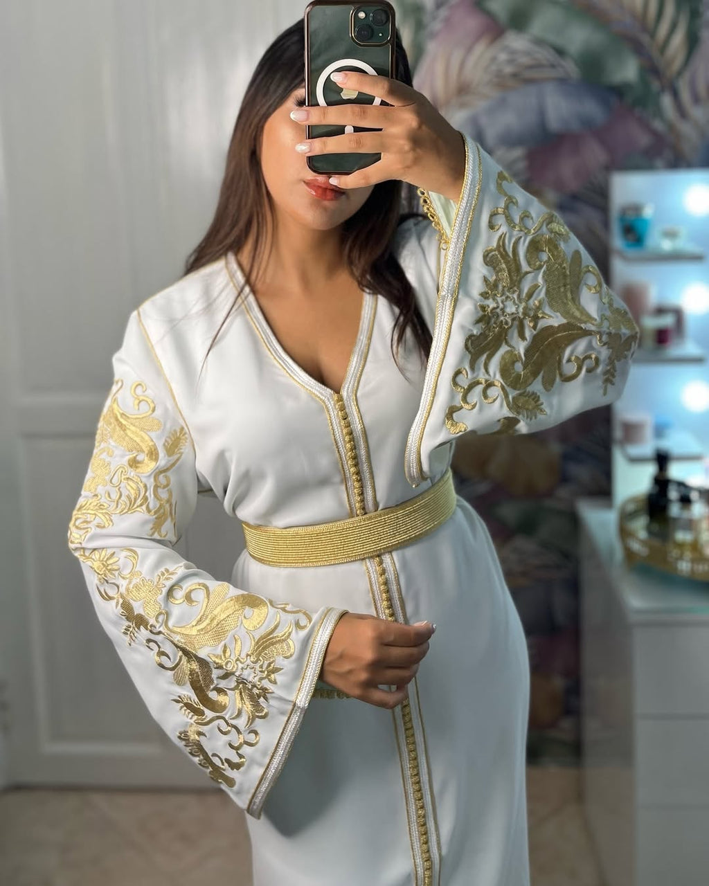 Caftan brodé au Ntâa