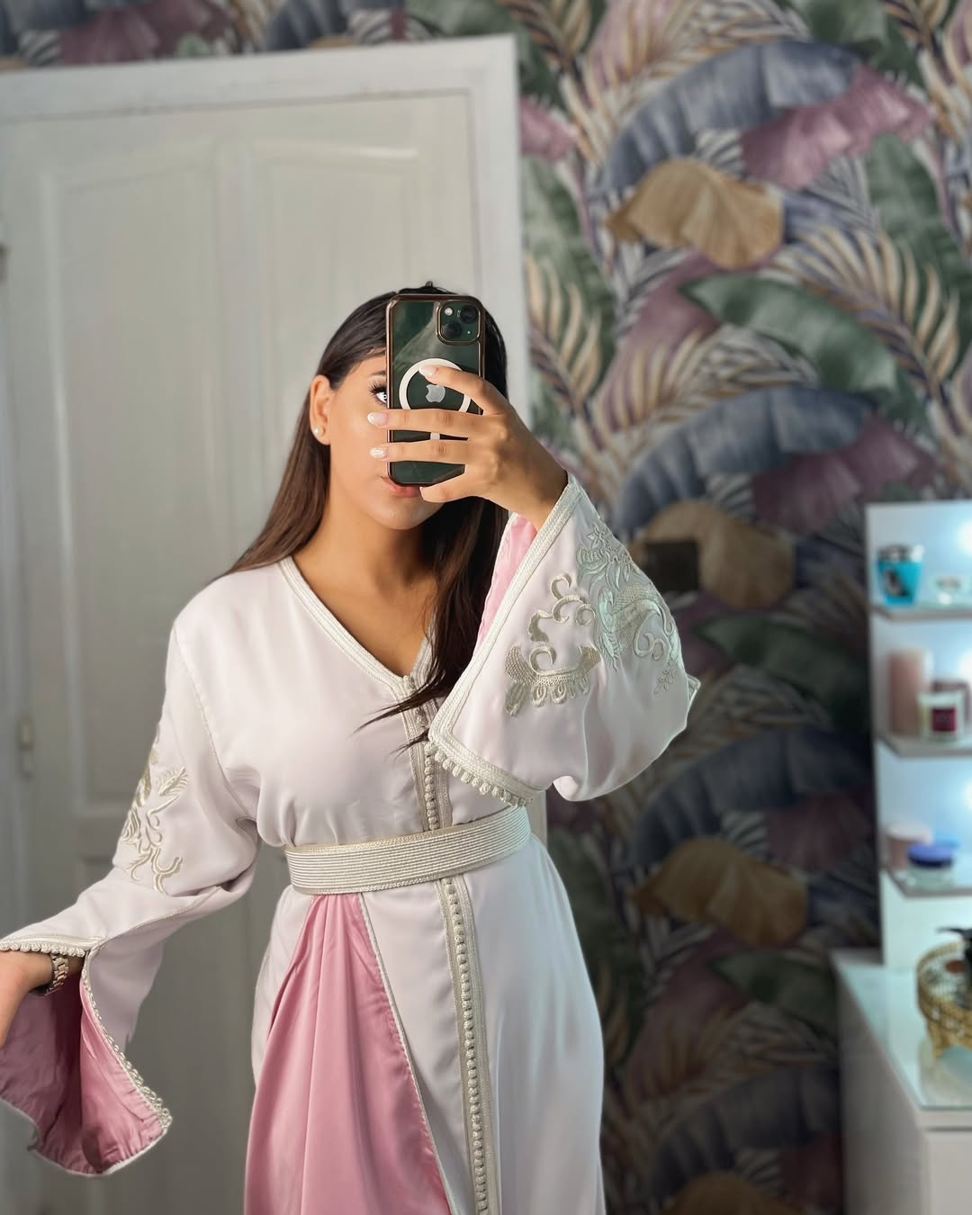 Caftan brodé au Ntâa