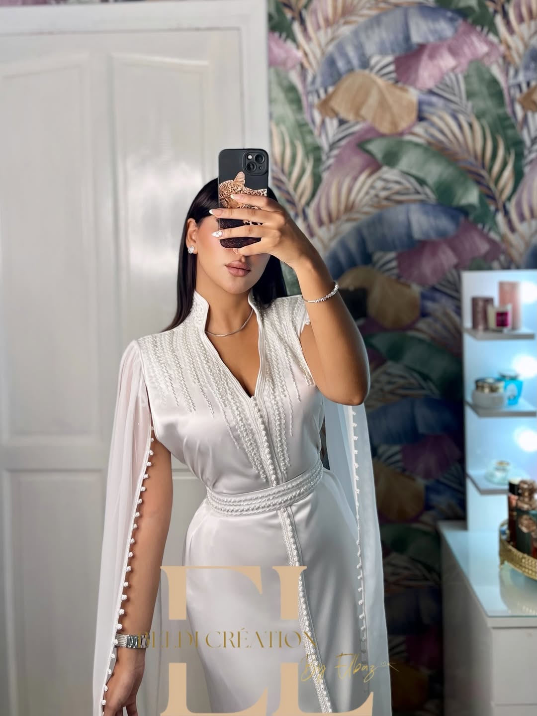 robe mariée à perlage