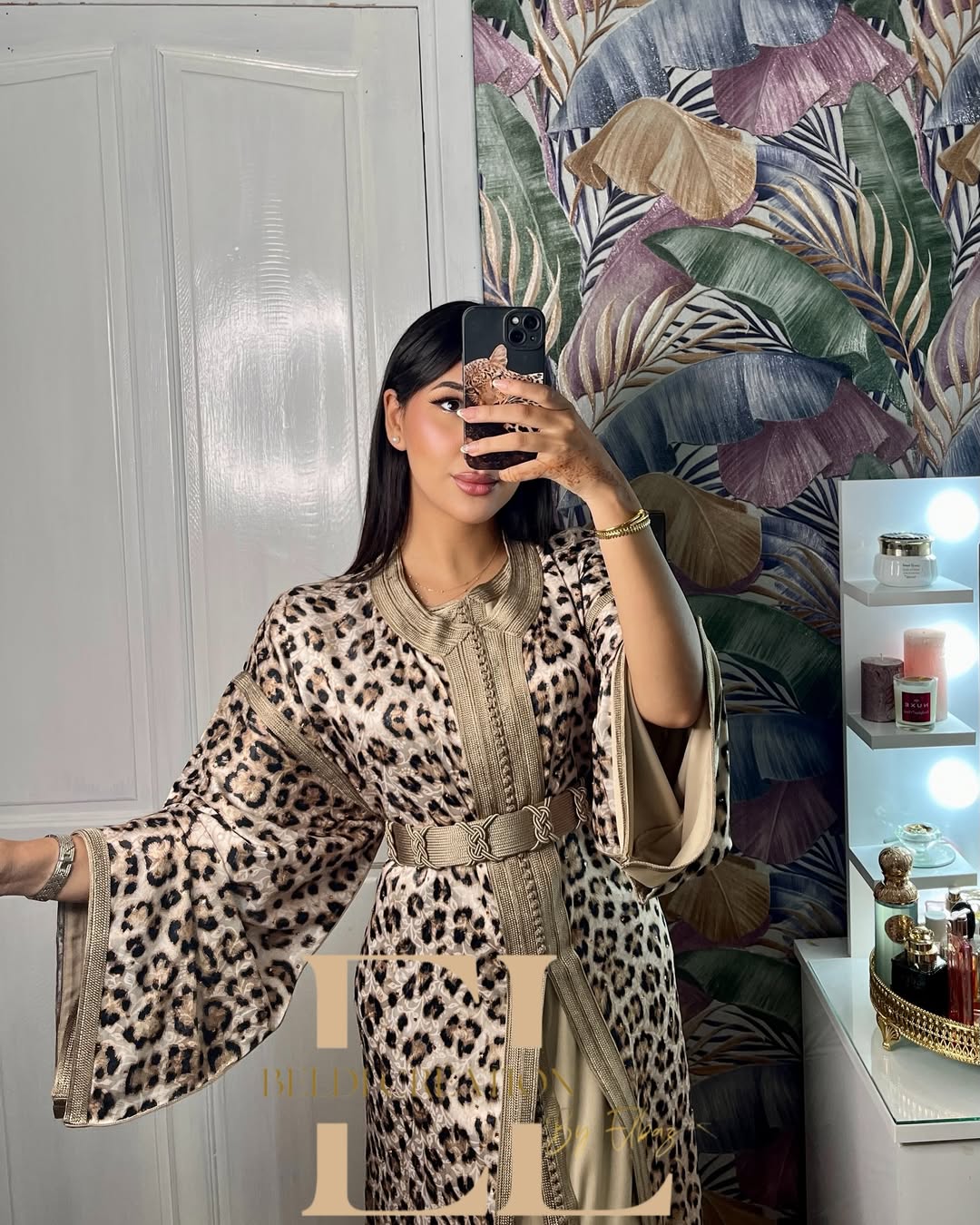 caftan Mekhzani Leopard