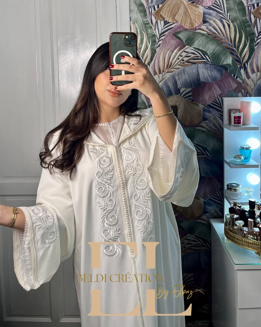 White Moroccan Jellaba