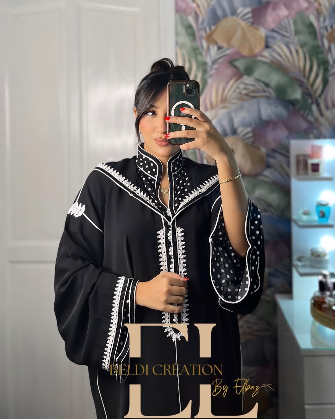 jellaba two-piece zwaq lmâallam